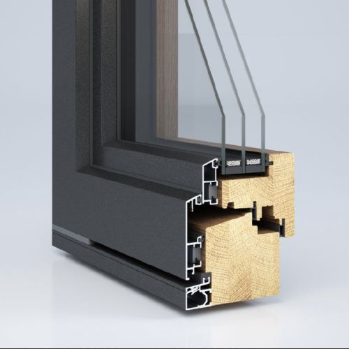 Holz-Aluminium Fenster